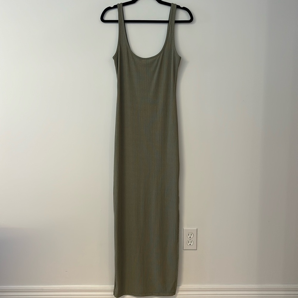 Olive Green Maxi Dress